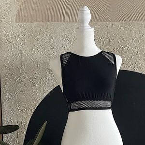 Nun Bangkok mesh crop top